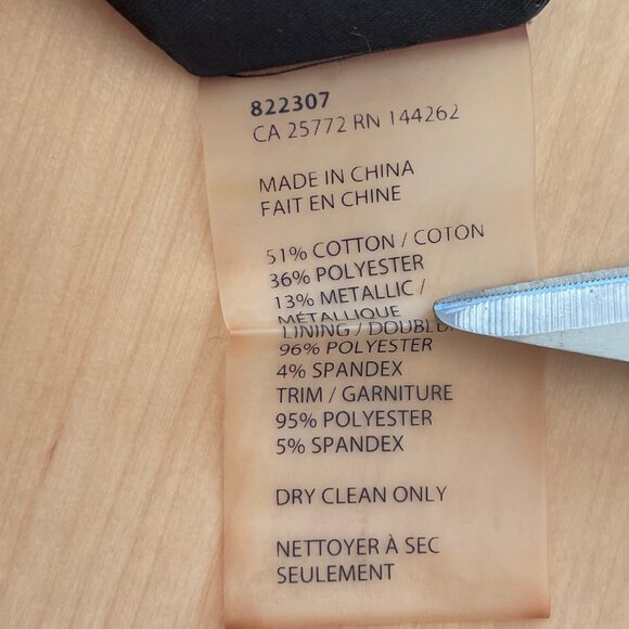 Shimmery Little Black Dress with Pockets! - Picture 9 of 12